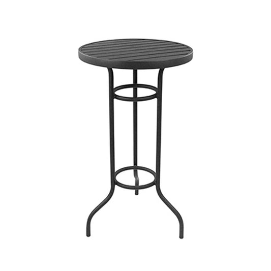Barcelona Bistro Table 60cm Aluminum Black Color