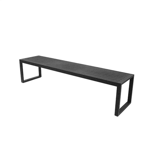 Ilha Bela Bench 200cm Aluminum Black Color