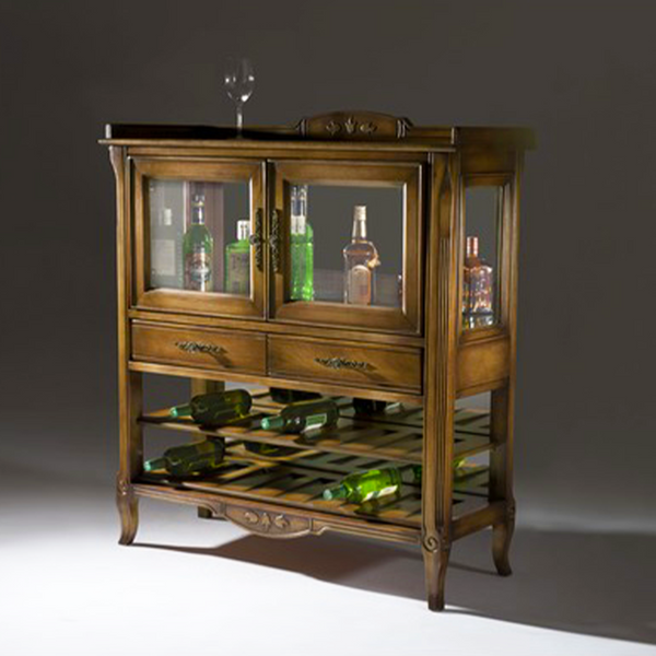 Ambiente 1 com Bodega Fenix 110x41x122cm Madera Envejecida
