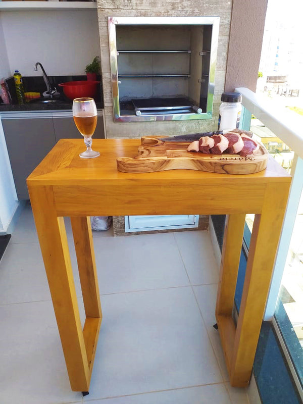 Ambiente 2 com Banco Patrícia 140x50cm Madera Maciza
