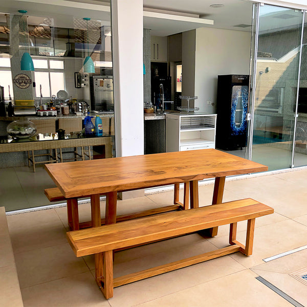 Ambiente 1 com Beatriz Bench 120x40cm Solid Wood