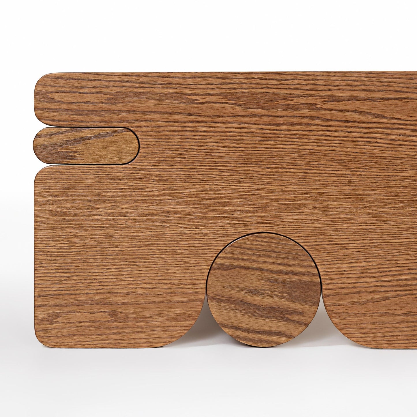 Monaco Bench Cinnamon Wood Upholstered Fabric Seat 141 180X47X48cm | Toth Móveis