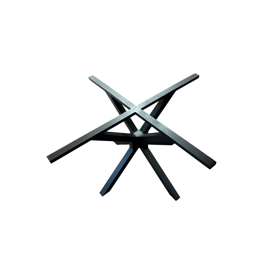 Base de Mesa Star 85x85cm Alumínio cor Preta