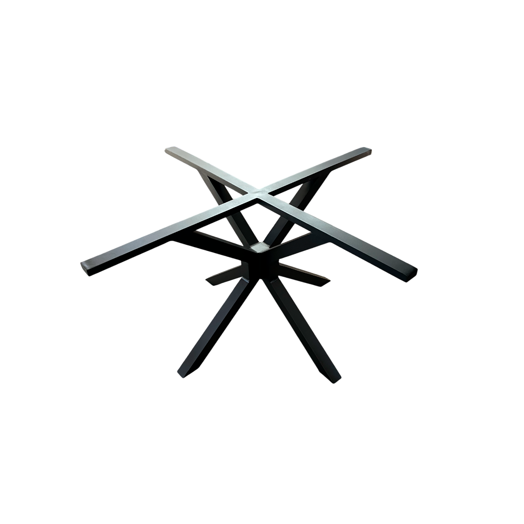 Base de Mesa Star 85x85cm Alumínio cor Preta