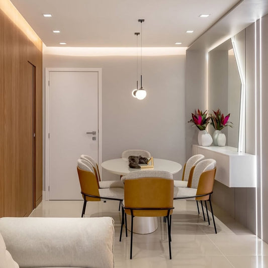 Cadeira Stella Aço Dark Tecido A