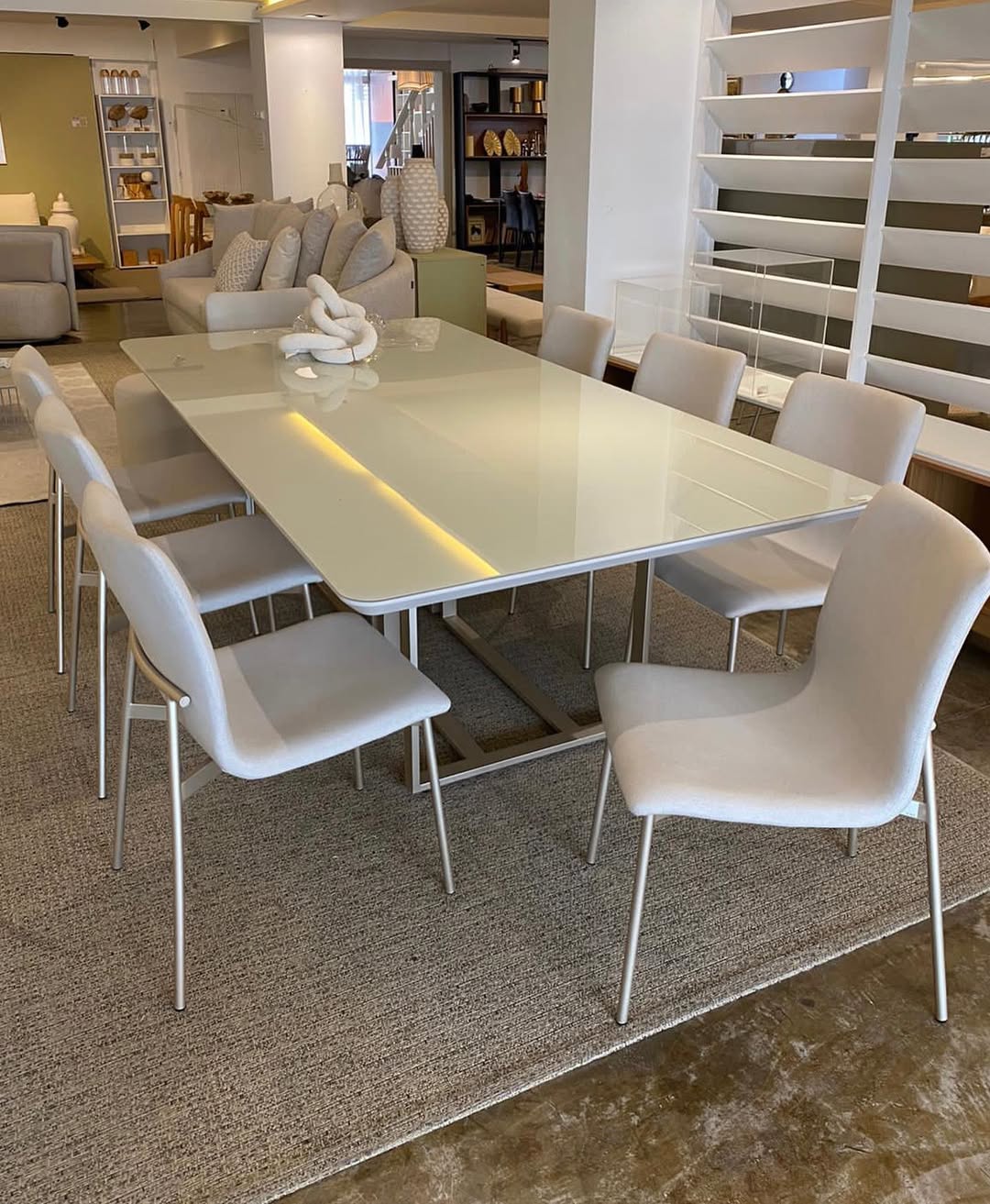 Cadeira Valentina Aço Silver Tecido A