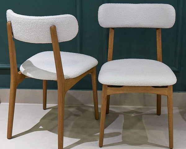 Ambiente 1 com Silla Roven Madera Ebonizada Respaldo y Asiento Tapizado Tela 153