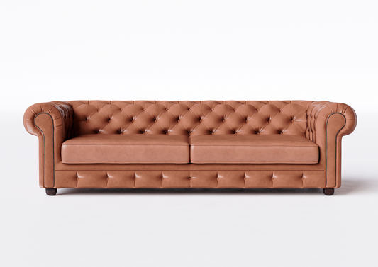 Sofá Chesterfield tapizado 220cm