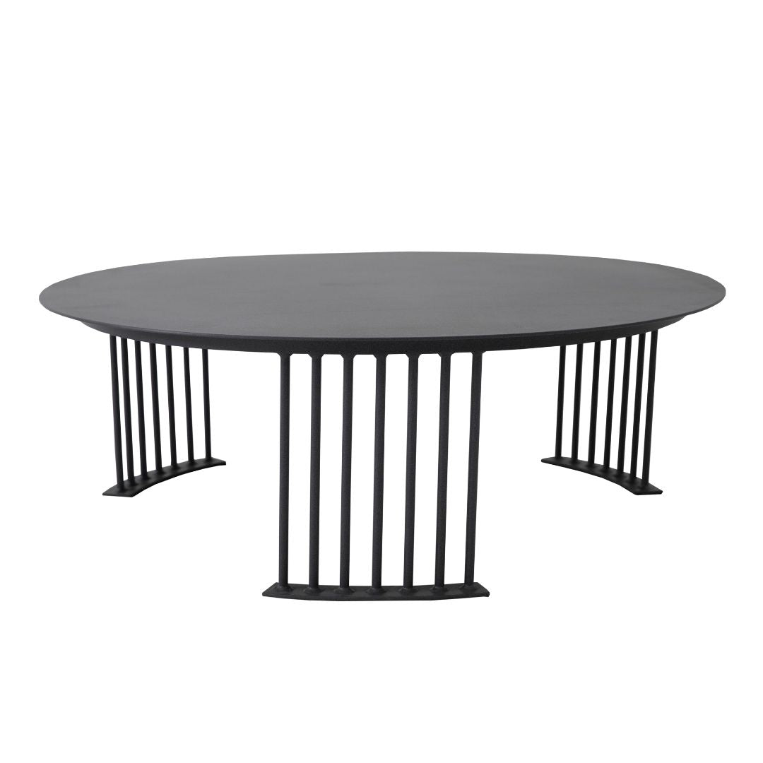 Mesa de Centro Selecta 100cm Aluminio Color Plomo