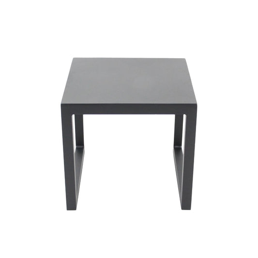 Marina Side Table 45x45cm Aluminum Lead Color