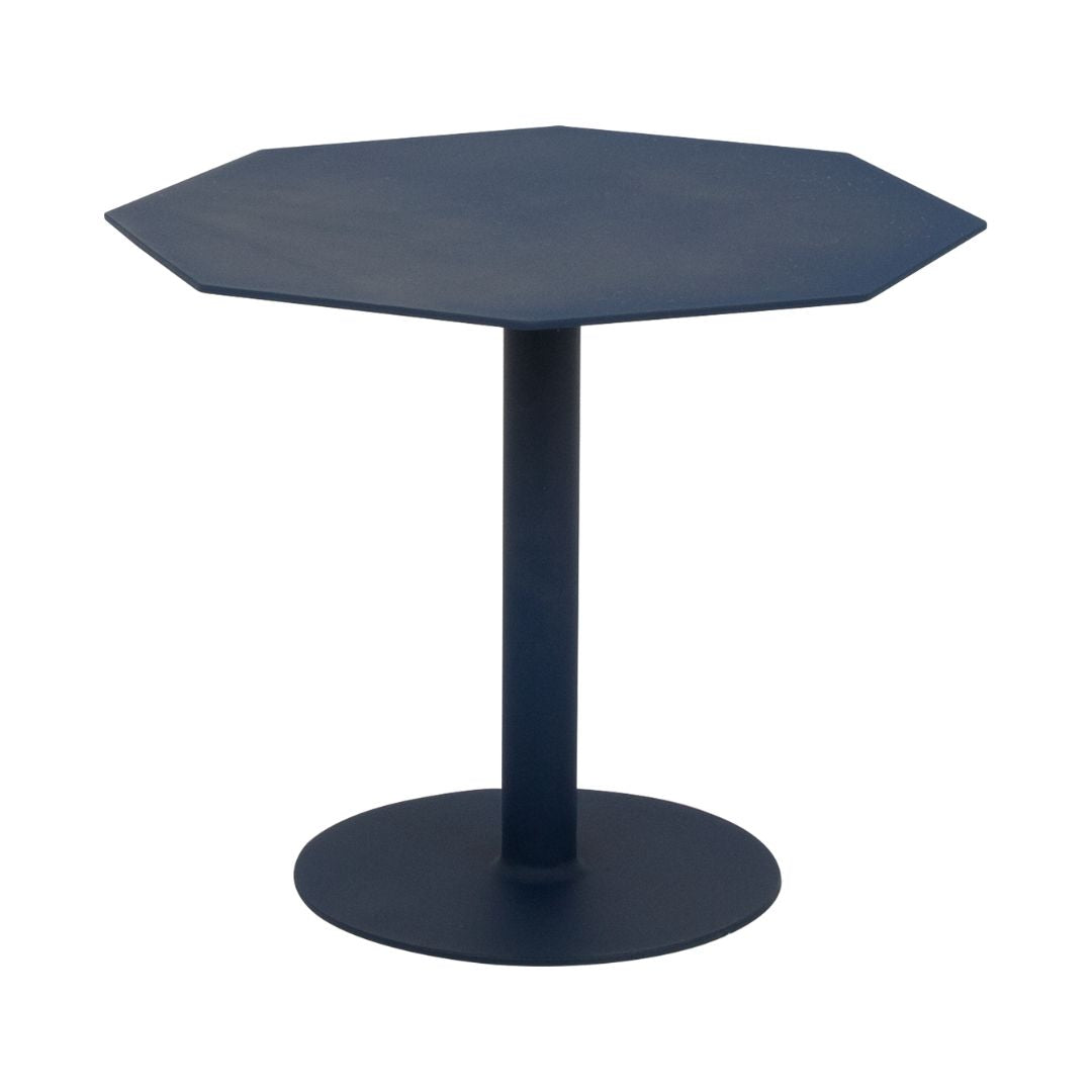 Presser Side Table 44cm Aluminum Carbon Blue Color