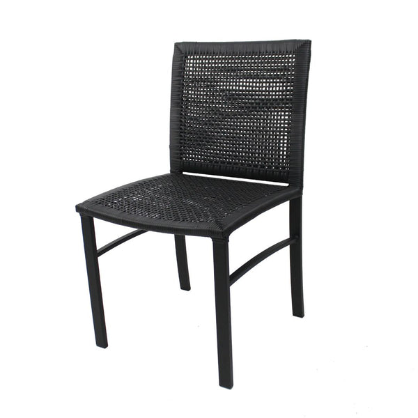 Ambiente 1 com Amélia Chair Aluminum Fendi Color Synthetic Fiber Hazelnut Color Aged Beaded