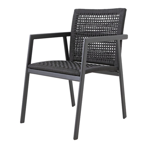 Ambiente 1 com Silla con Brazo Itapuã Freijó Madera Lona Color Negro Cerrada