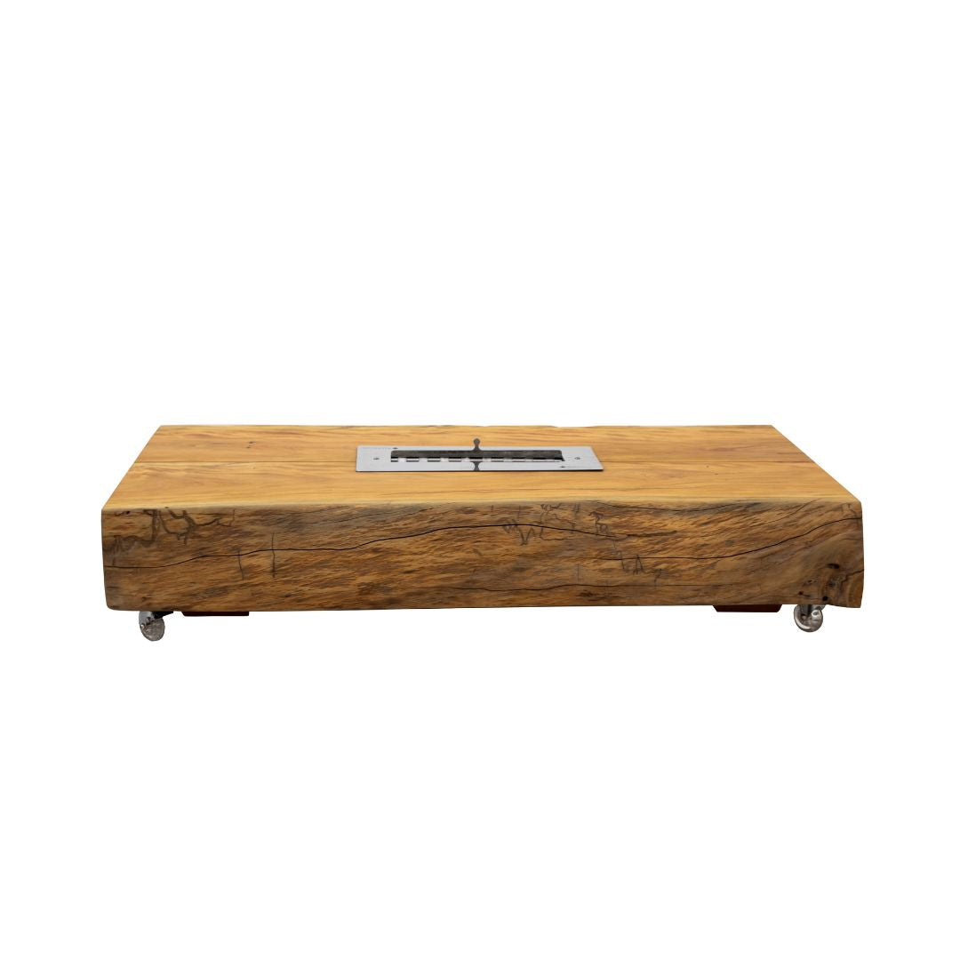 Mesa de centro Ettore con chimenea 110x55cm