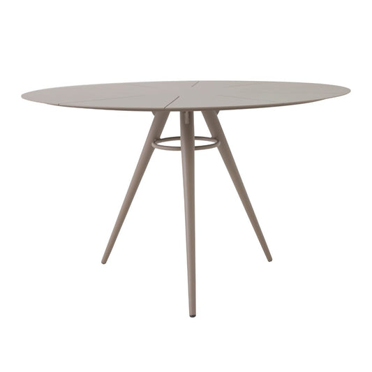 Riviera Round Table 90cm Aluminum Gray Color