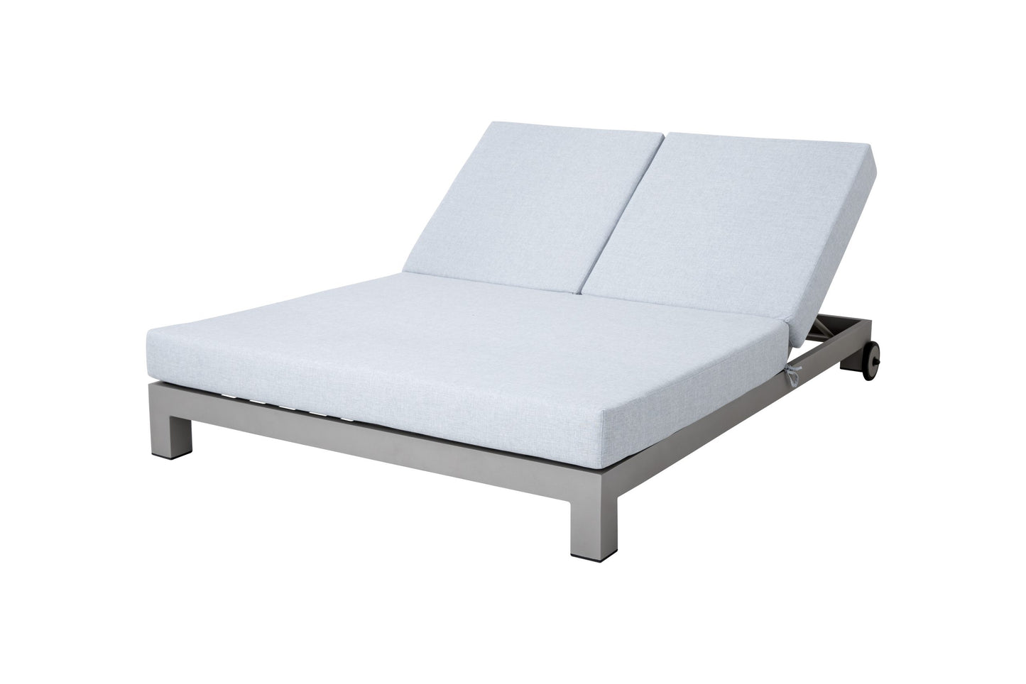 Afrodite Aluminum Sun Lounger Gray Color