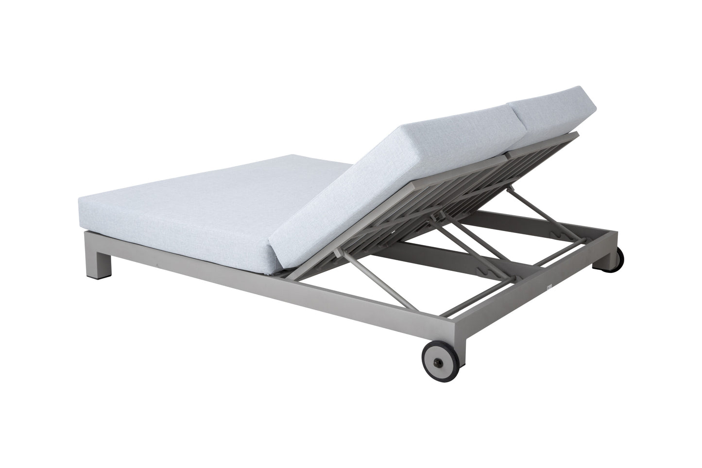 Afrodite Aluminum Sun Lounger Gray Color