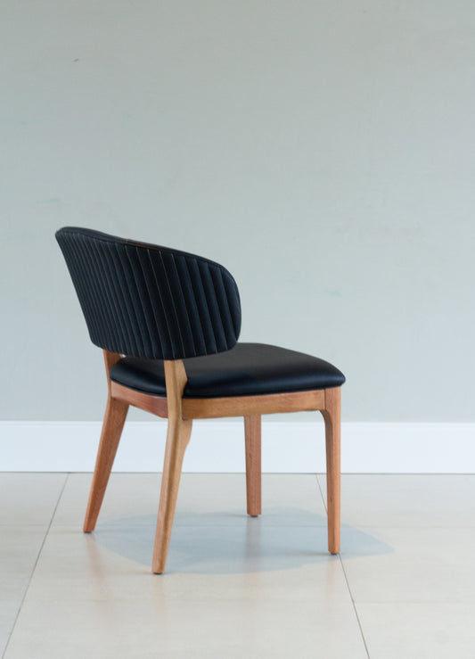 Silla para pintar en madera Ester 30 Asiento tapizado en tela BR6004