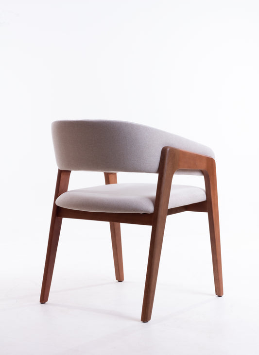 Olivia Stool Wood 20 Hexagonal Straw Backrest Upholstered Fabric Seat AQ8014