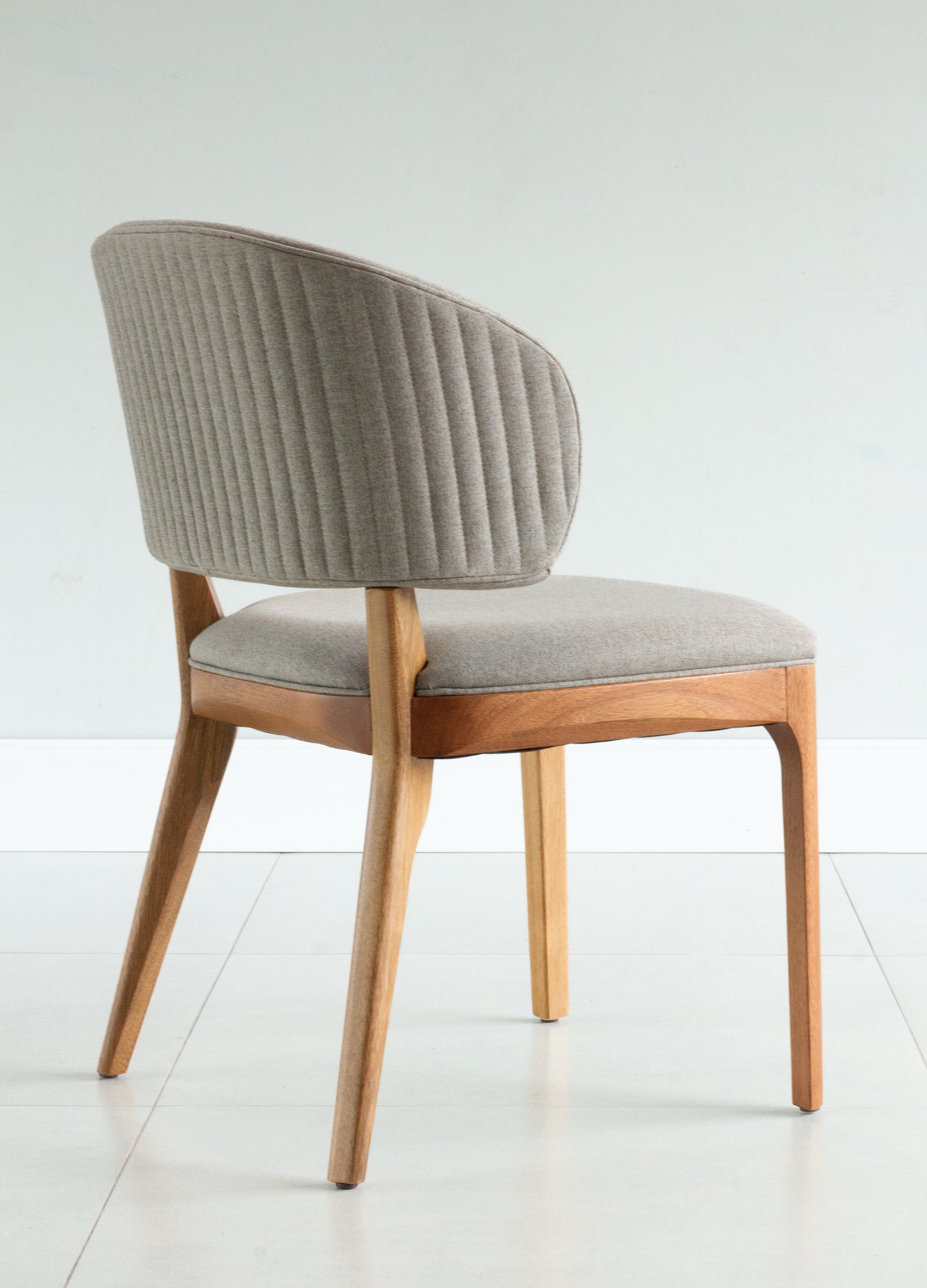 Ester Chair Wood Paint 30 Seat Upholstered Fabric BR6004