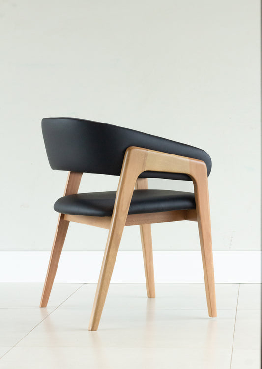 Olivia Stool Wood 20 Hexagonal Straw Backrest Upholstered Fabric Seat AQ8014