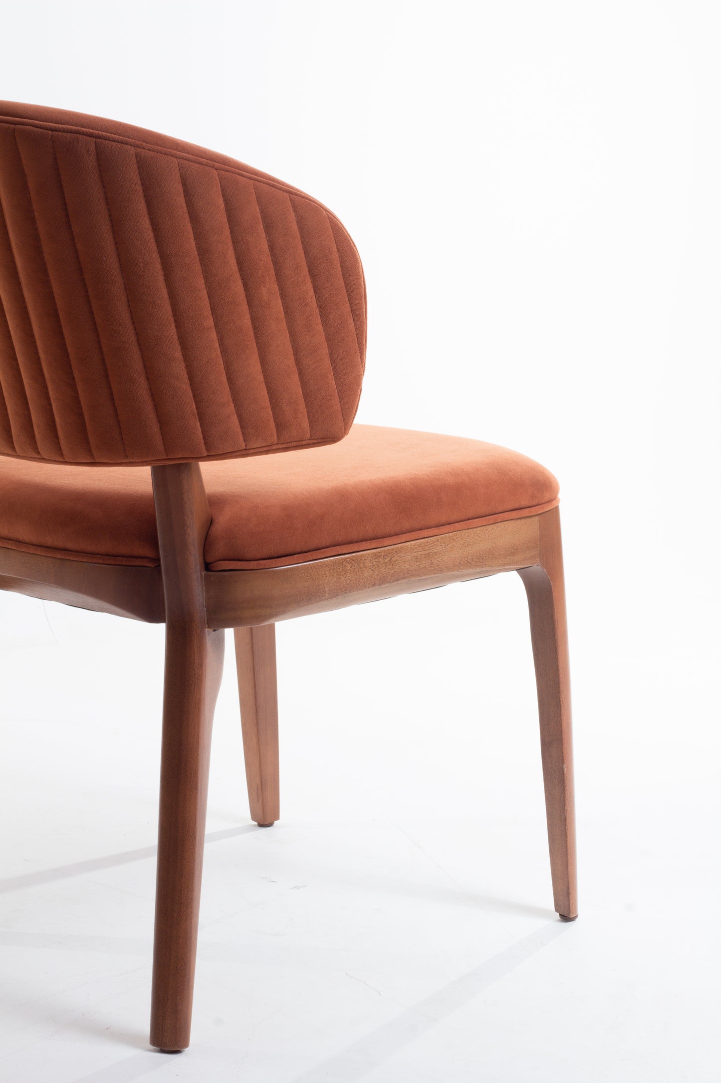 Ester Chair Wood Paint 30 Seat Upholstered Fabric BR6004