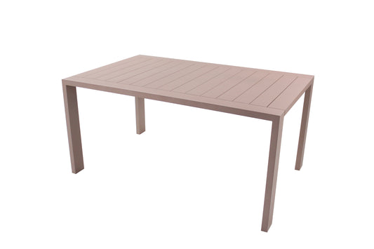 Victus Dining Table 220x100cm Aluminum Fendi Color