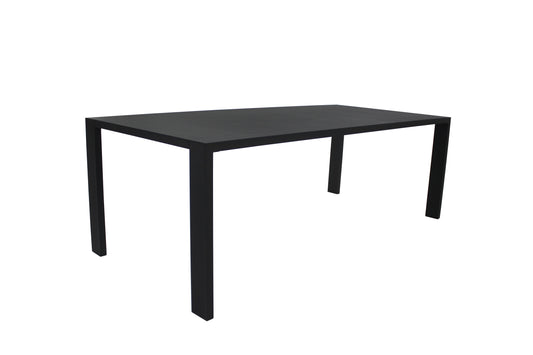Victus Dining Table 240x100cm Aluminum Black Color