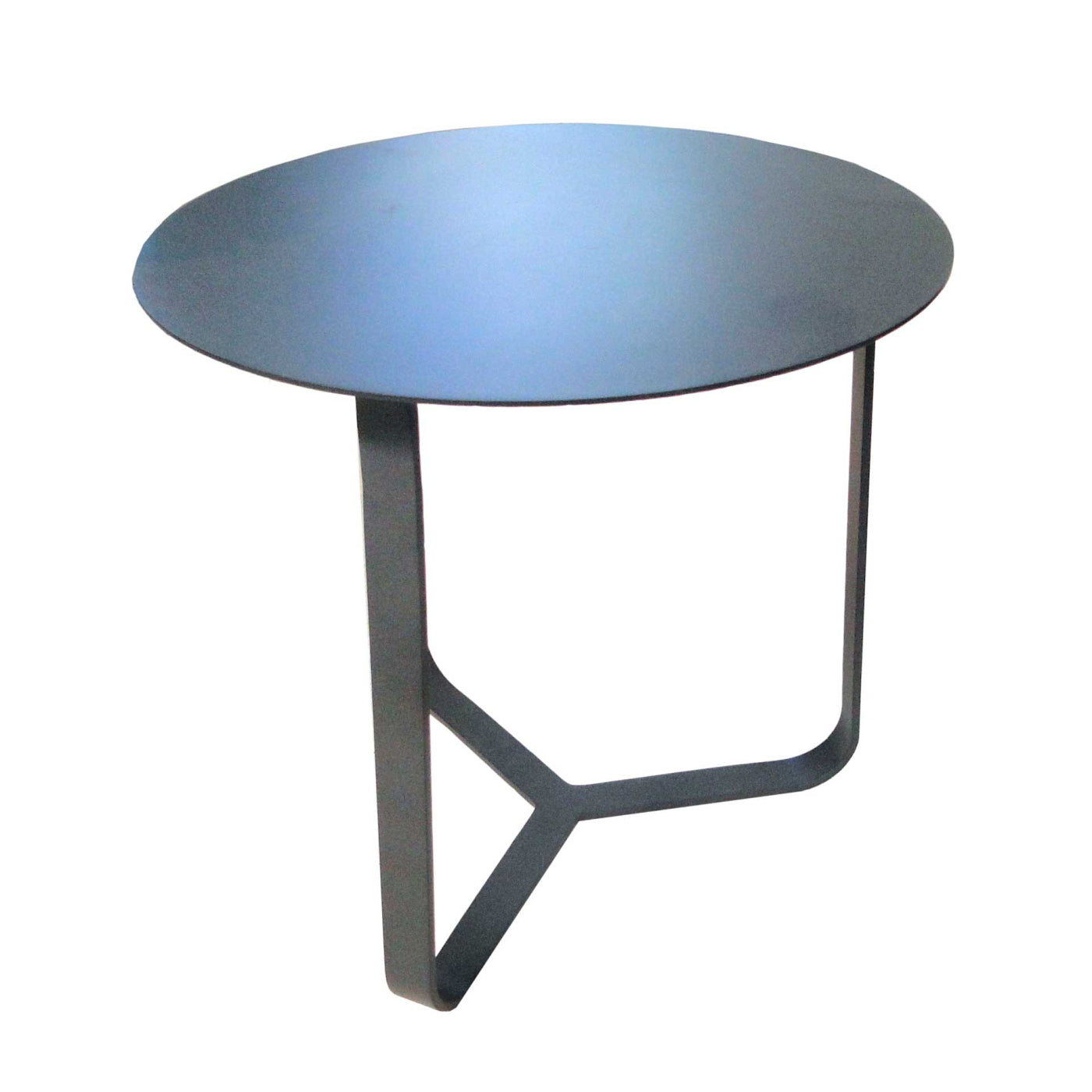 Mesa Lateral Luna Base e Tampo Alumínio 35x35x40