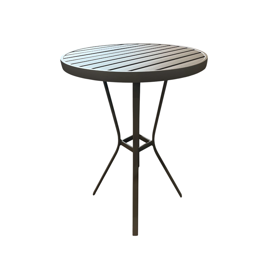 Mesa Bistrô Redondo Star 60cm Alumínio cor Fendi