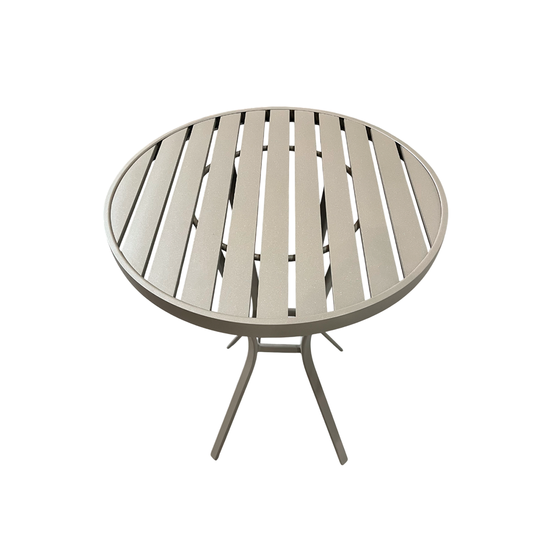 Mesa Bistrô Redondo Star 60cm Alumínio cor Fendi