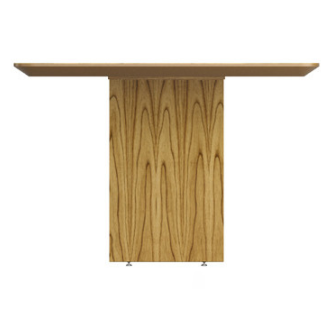 Find Dining Table with Solid Tauari Wood Base and Glass Top 180x90x77cm