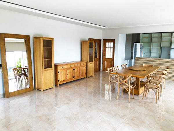 Ambiente 4 com Mueble Arcaz Mostrador 200x45cm Madera Maciza