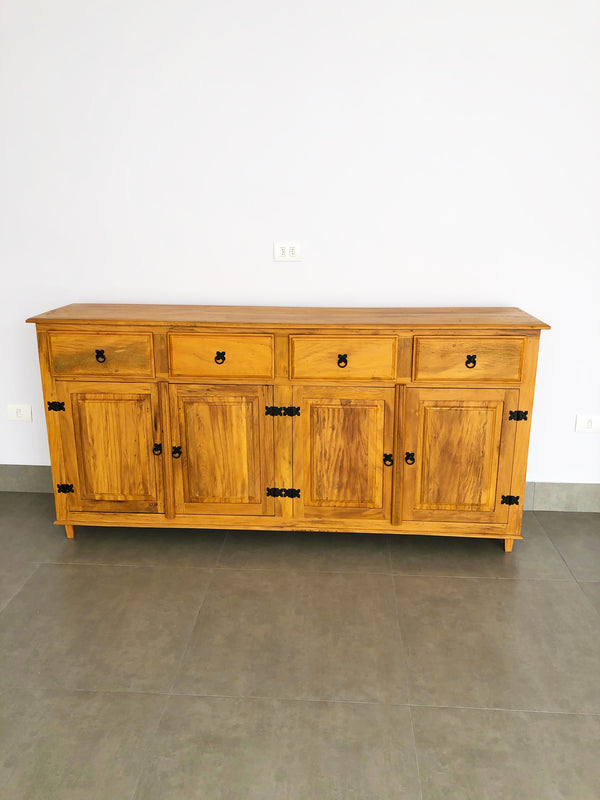 Ambiente 2 com Mueble Arcaz Mostrador 200x45cm Madera Maciza