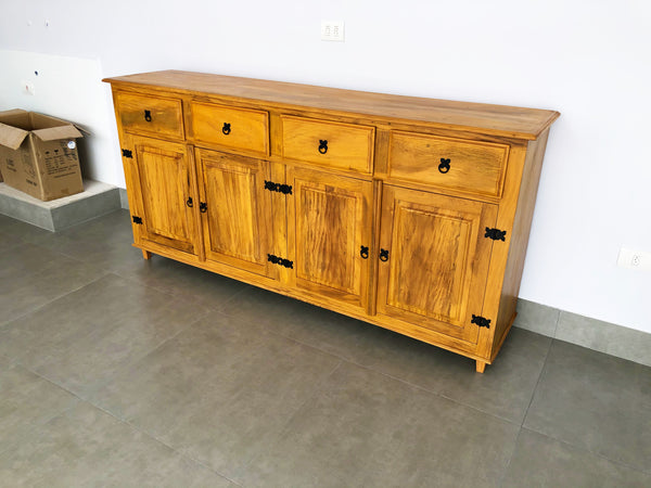 Ambiente 1 com Mueble Arcaz Mostrador 200x45cm Madera Maciza