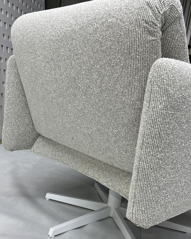 Sky Two Way Armchair Upholstered Fabric Backrest and Seat F-883