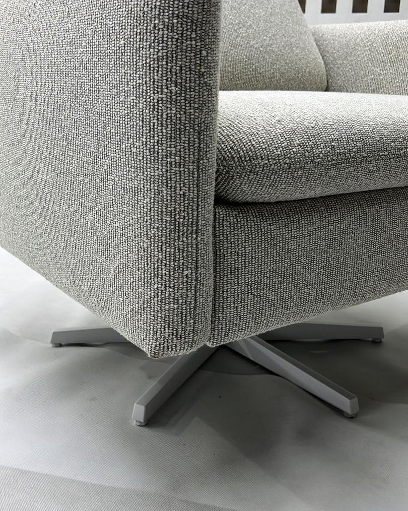 Sky Two Way Armchair Upholstered Fabric Backrest and Seat F-883