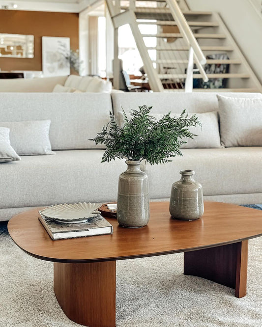 Organic Coffee Table 140x75cm Wood
