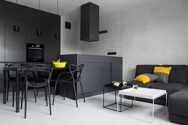 Ambiente 1 com Cadeira Allegra cor Preta