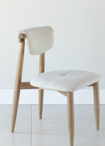 Olivia Stool Wood 20 Hexagonal Straw Backrest Upholstered Fabric Seat AQ8014