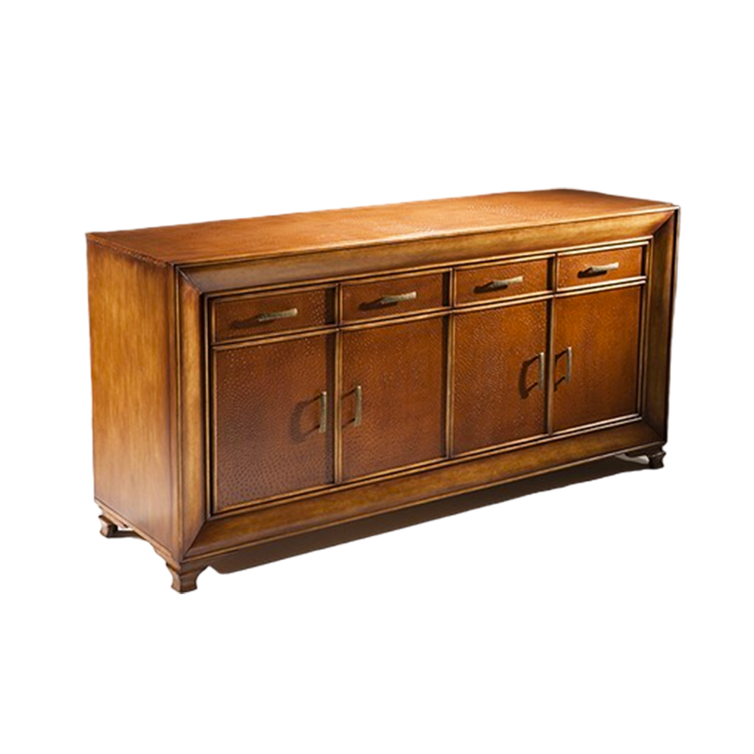 Perla Counter 201x60x100cm Aged Wood