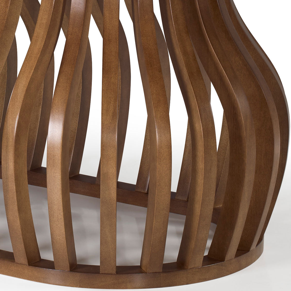 Mesa de comedor Heos con tapa de barril 200x110 cm - 8 plazas