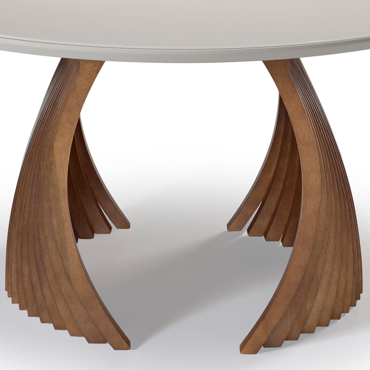Mesa de Comedor Redonda Scar 1,50m - 5 Plazas
