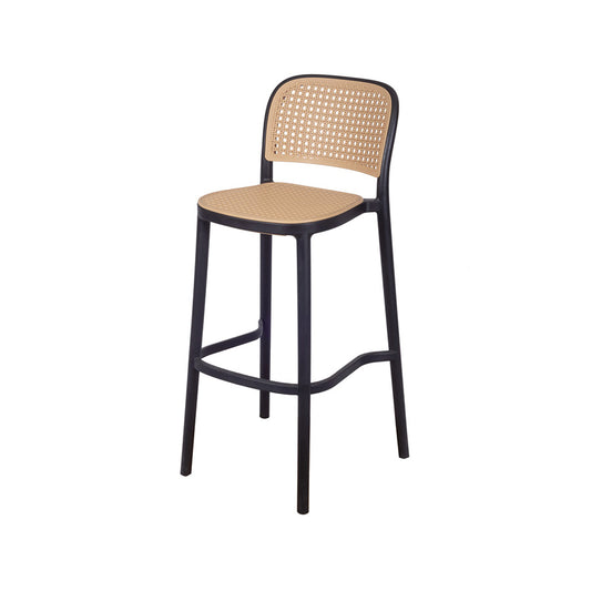 Amis Polypropylene Stool in Black