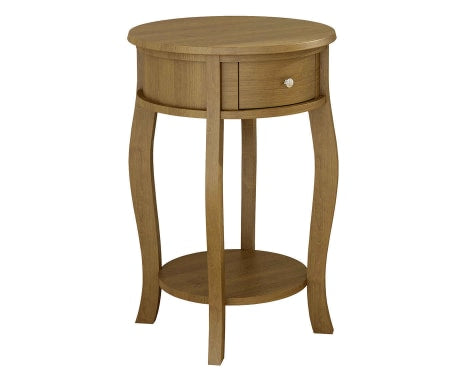 Canon Mesa Auxiliar 1 Cajón Estante 48x48x73cm Color Madera Imbua