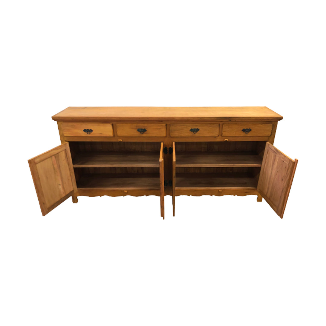 Mueble Arcaz Mostrador 200x45cm Madera Maciza