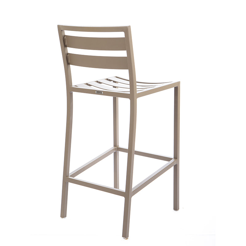 Banqueta Industrial Alumínio Cor Fendi