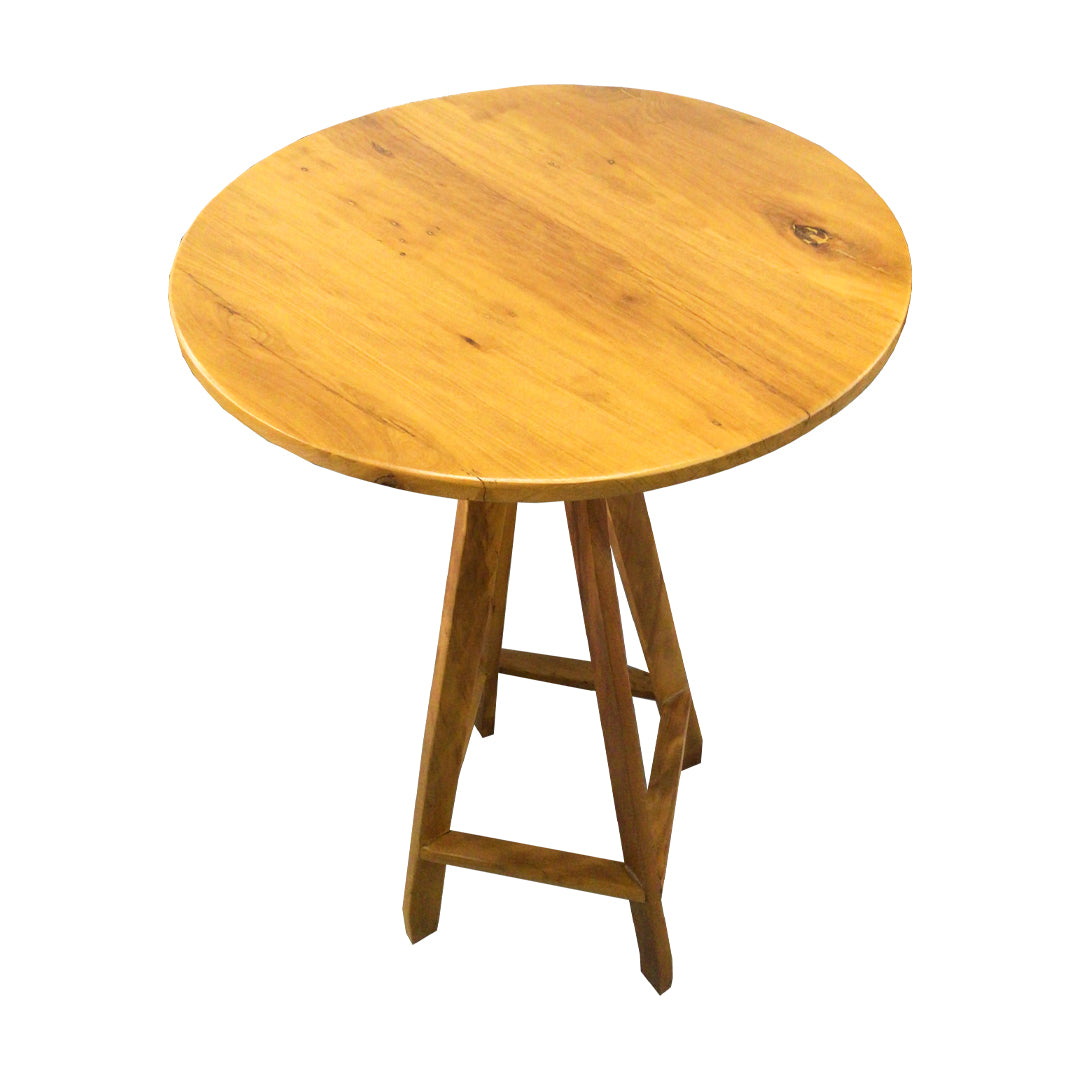 Round Bistro Table 60cm Solid Wood