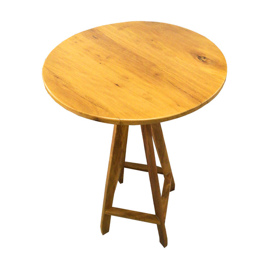 Mesa Bistrô Redondo 60cm Madeira Maciça