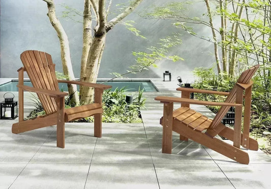 Peacock Lounge Chair Solid Wood